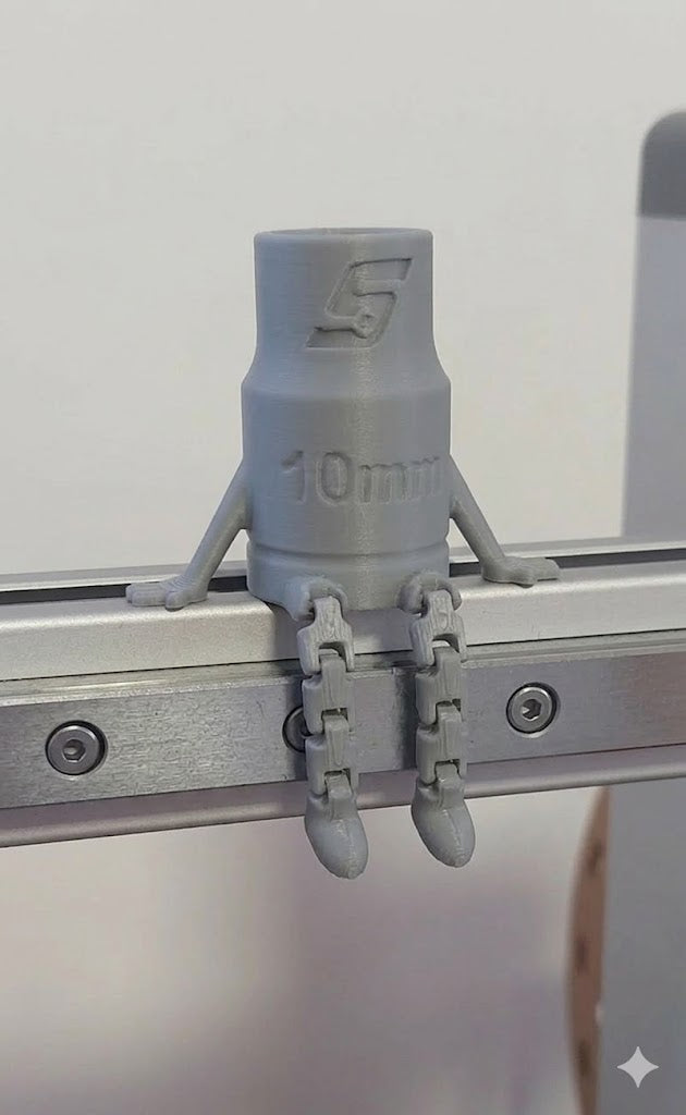 Socket Buddy 10mm socket organiser tool holder desk accessory UK