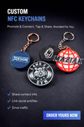 Custom Logo Keychain – Fully Personalised Design