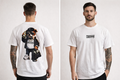 Top D Graphic T-Shirt – White Edition