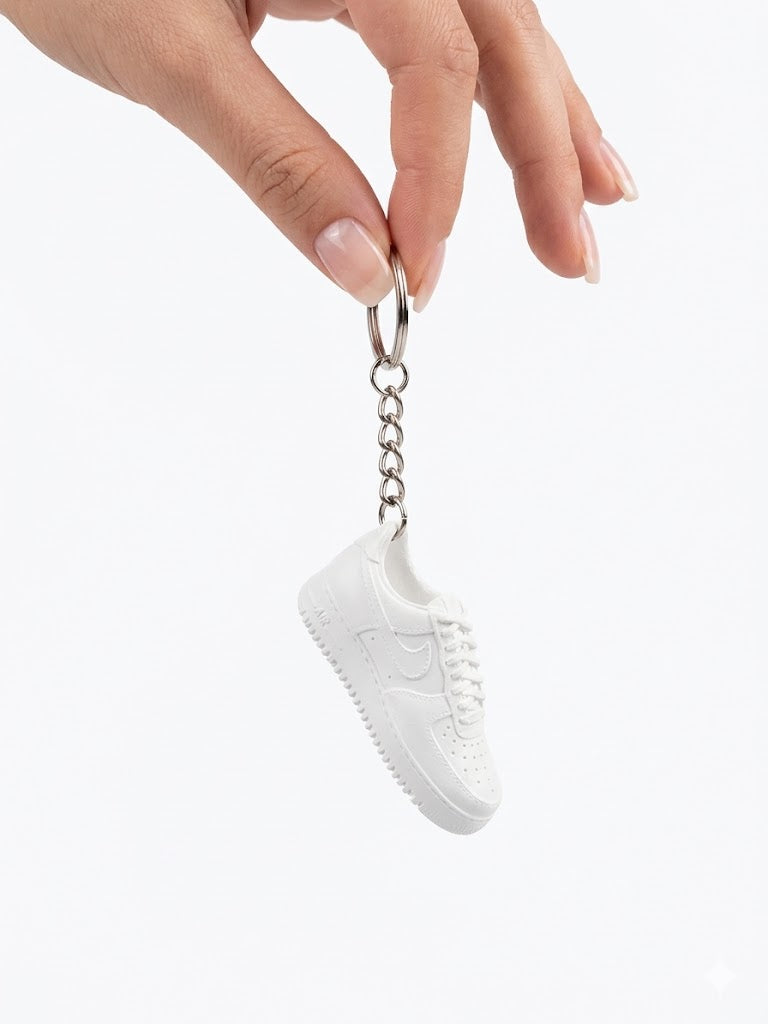 Sneaker style keychain trainer keyring novelty gift UK