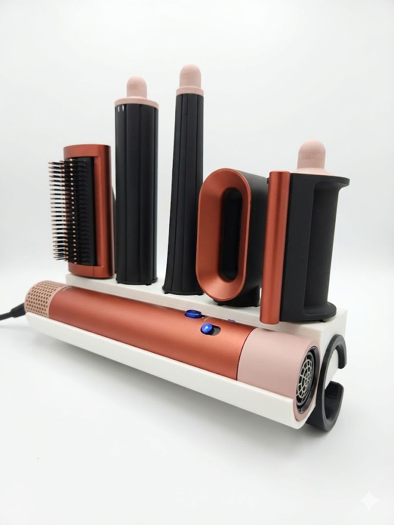 AirWrap Dock styling tool organiser – attachment storage by 3DESIGN