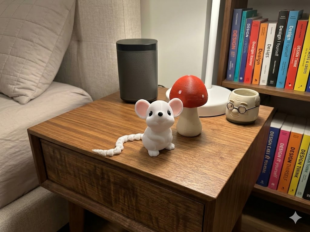 fidget mouse white