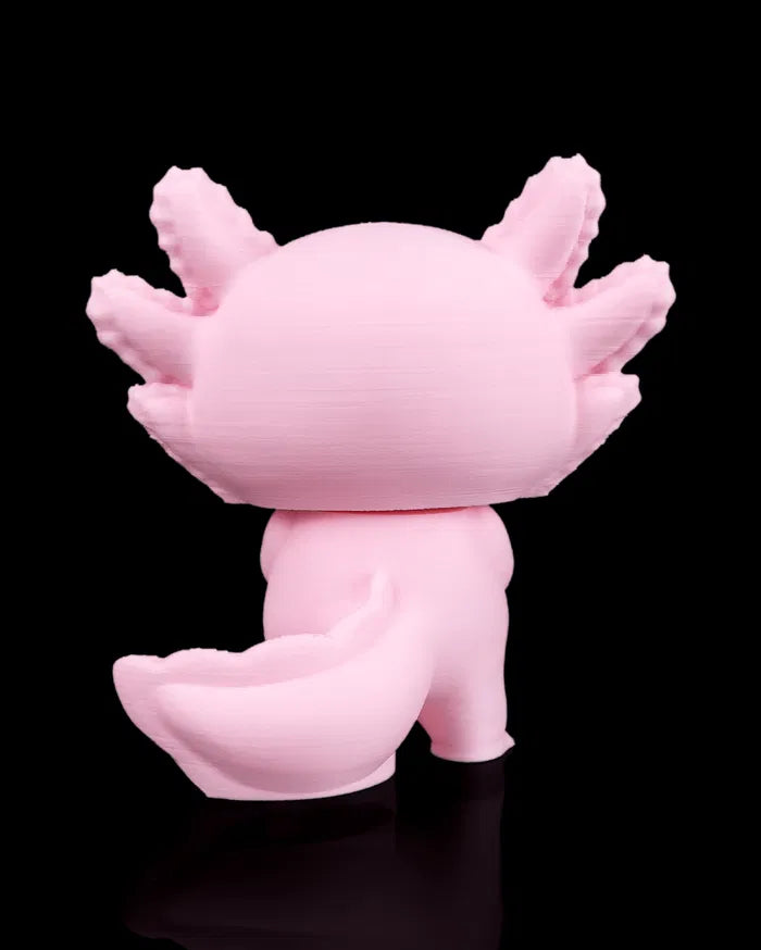 Cute axolotl keyring pastel colours fun gift accessory UK