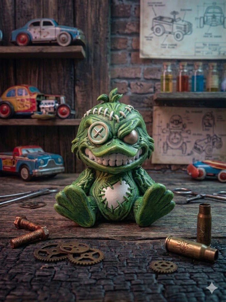 Snarlz novelty duck character figurine fun gift UK