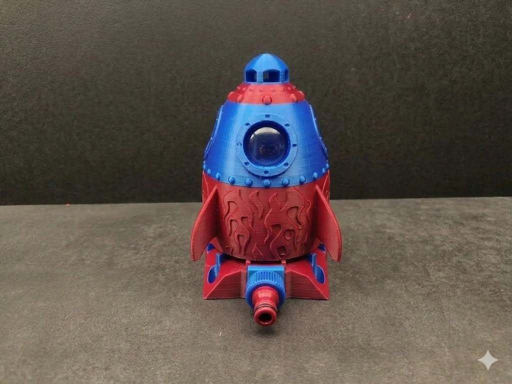 BlastOff rocket sprinkler – fun outdoor garden toy UK