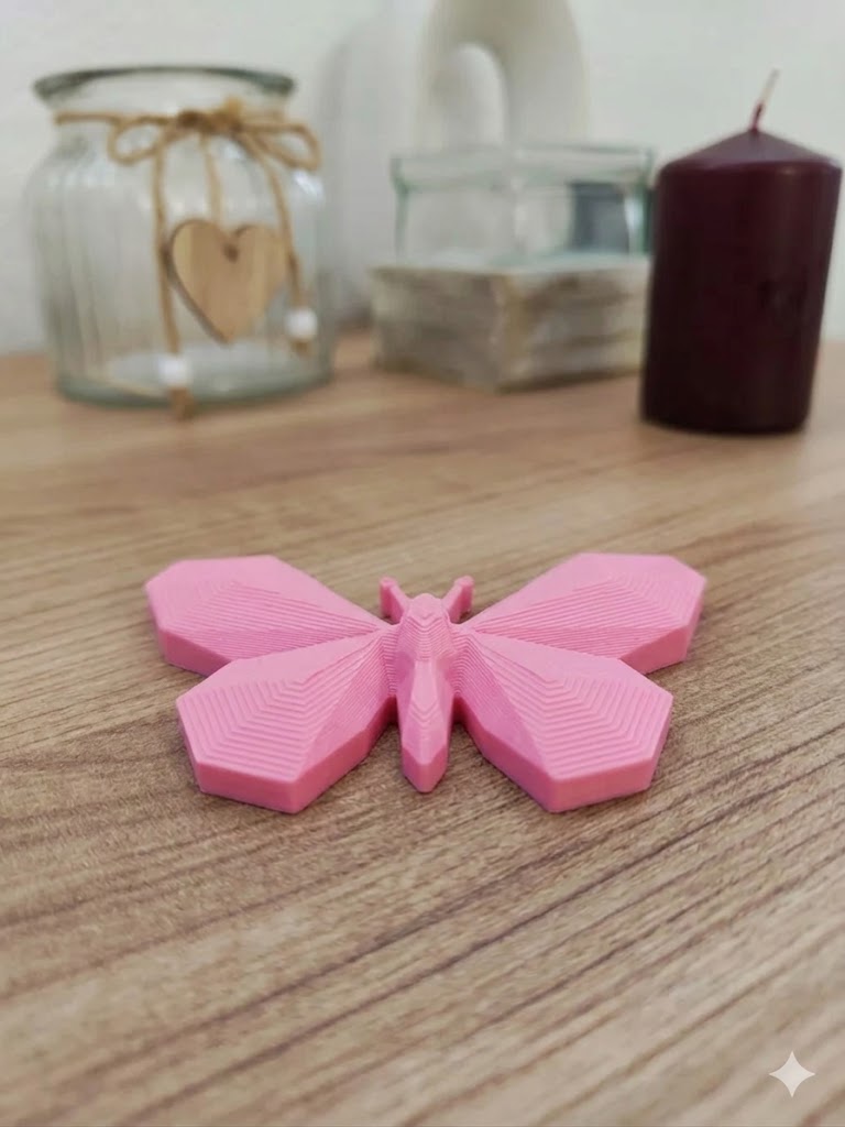 Butterfly wall art set – minimal Japandi home decoration UK