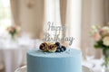 Personalised birthday cake topper custom name decoration UK