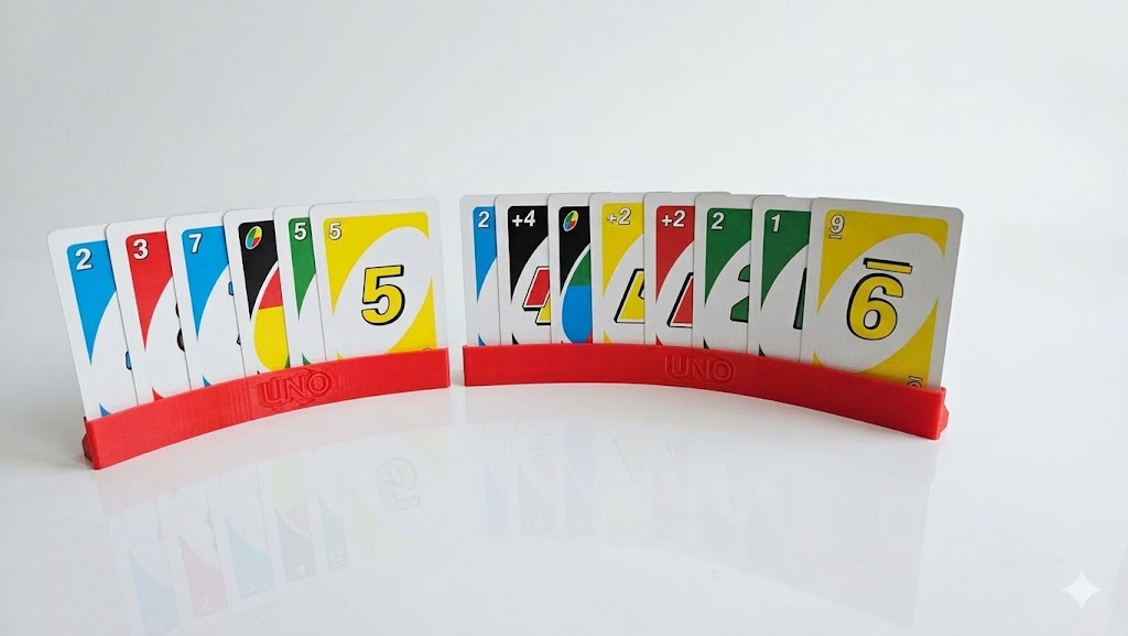 CardMate UNO card holder close up detail kids game accessory UK