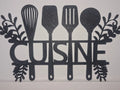 Cuisine garden wall sign – decorative kitchen garden plaque by 3DESIGN