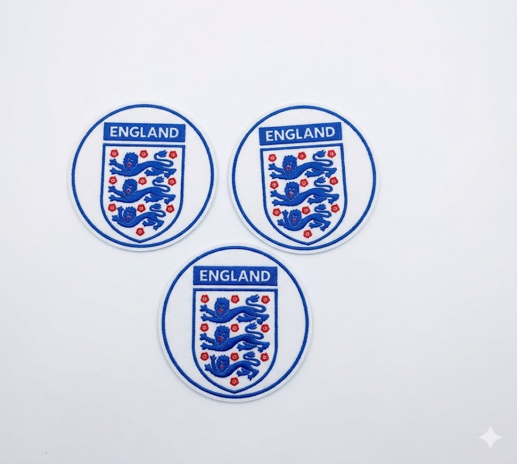 Three Lions Heritage England coaster set pack of 3 football gift UK
