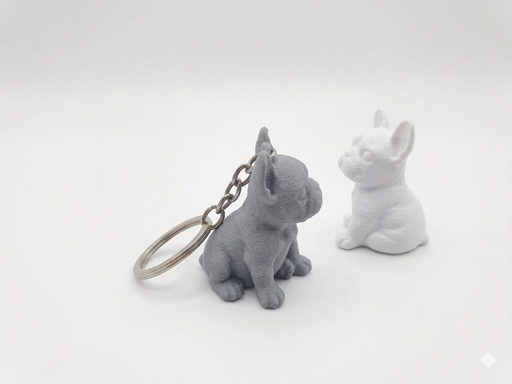 Pocket French Bulldog miniature figure – novelty gift by 3DESIGN