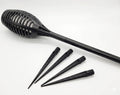 GroundGrip lawn light stakes – secure garden solar light holders by 3DESIGN