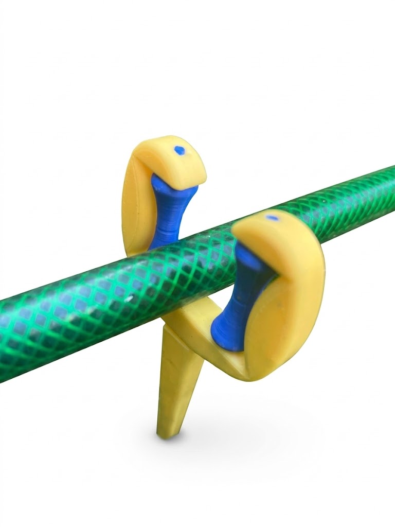 GroundGrip hose stakes set – garden hose management by 3DESIGN