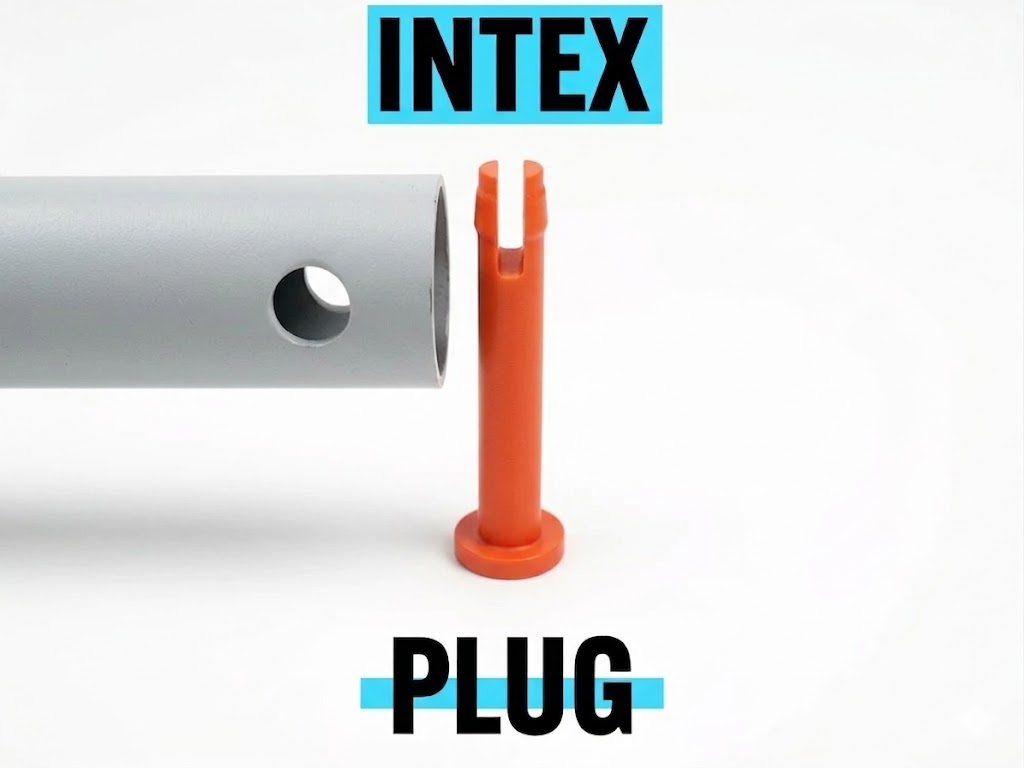 FrameLock connector pins for modular shelving – secure frame clips by 3DESIGN