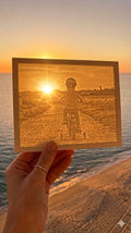 LightReveal personalised lithophane portrait 8x6 child photo gift UK