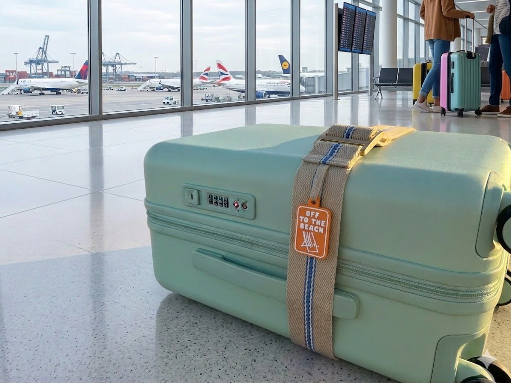 JetSet luggage tag personalised travel accessory UK
