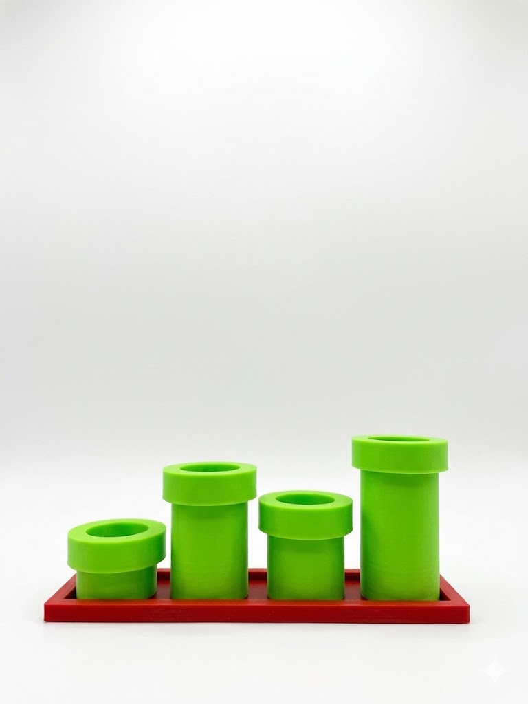 WarpPot mini planters on shelf – indoor succulent pots UK