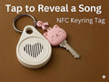 TapTune NFC keychain tap to play song music keyring gift UK