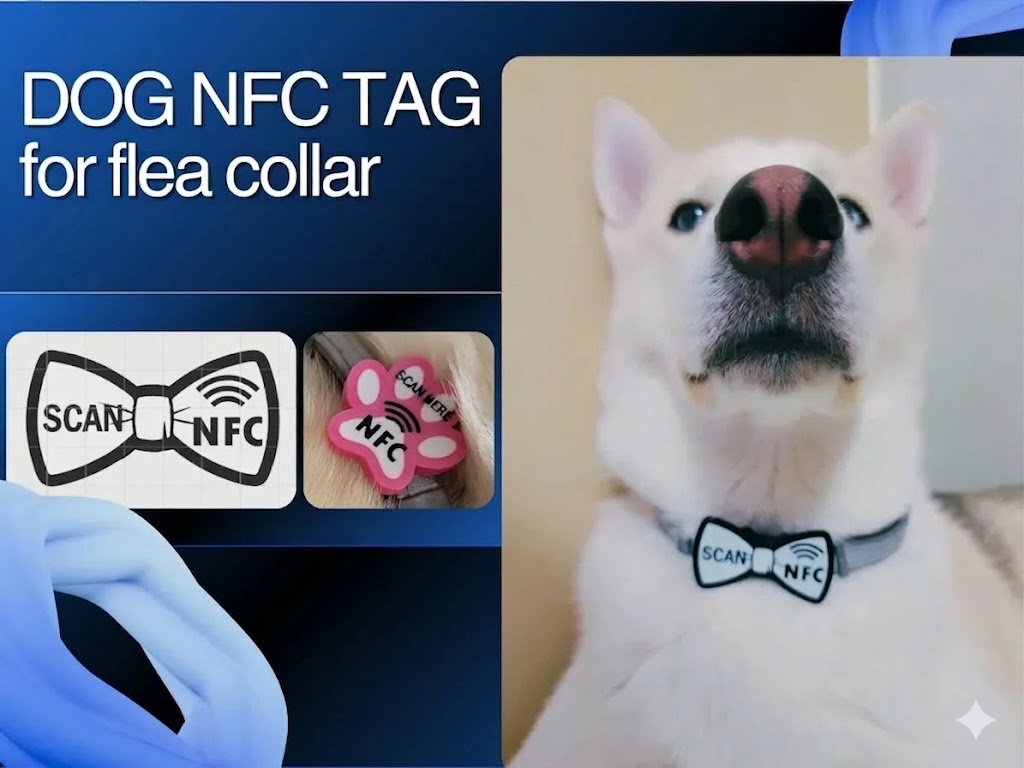 TapSafe NFC pet tag smart dog collar ID tag UK