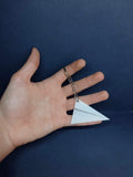 FlyBy Mini plane keychain novelty aeroplane keyring gift UK