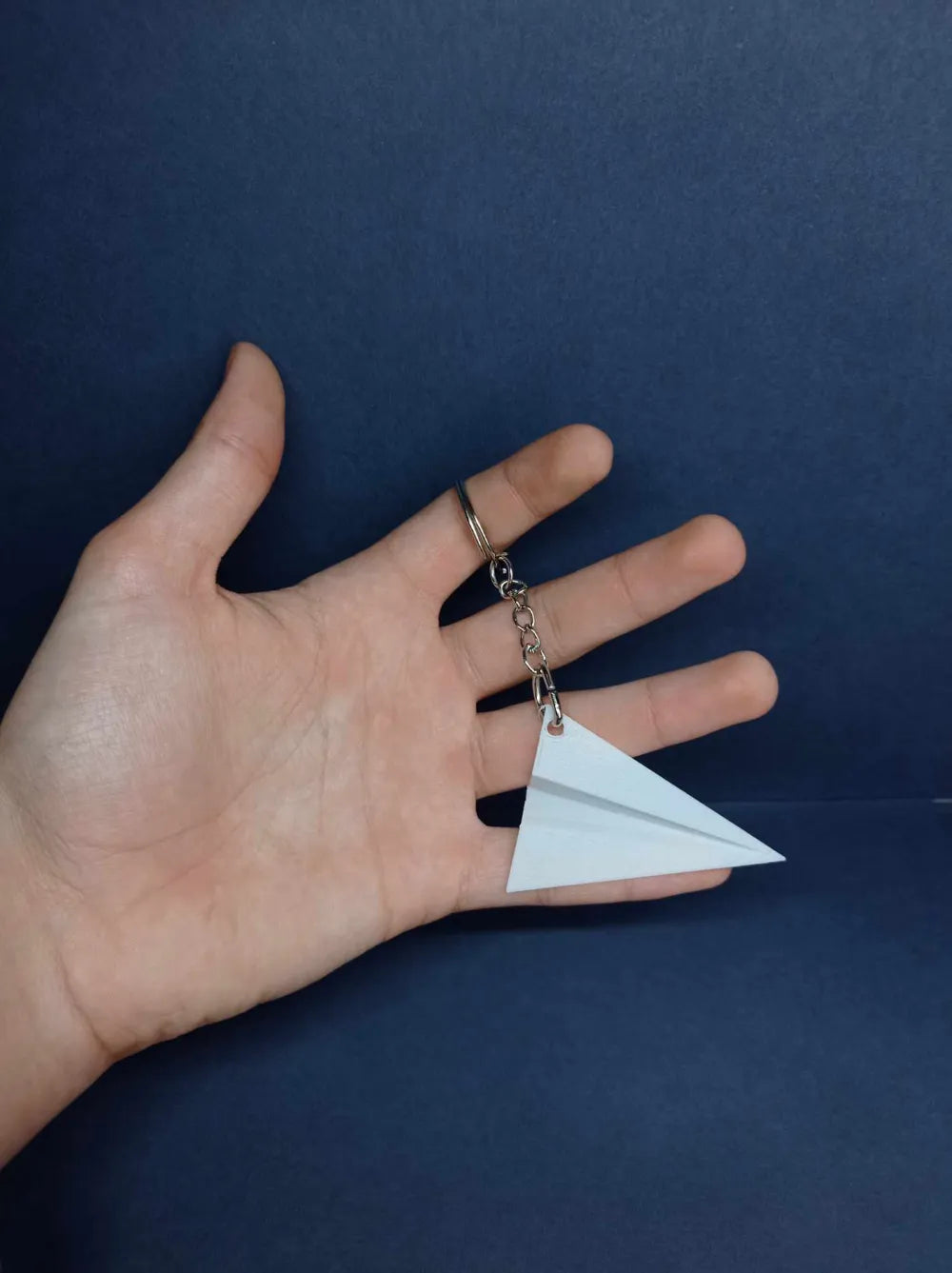 FlyBy Mini plane keychain novelty aeroplane keyring gift UK