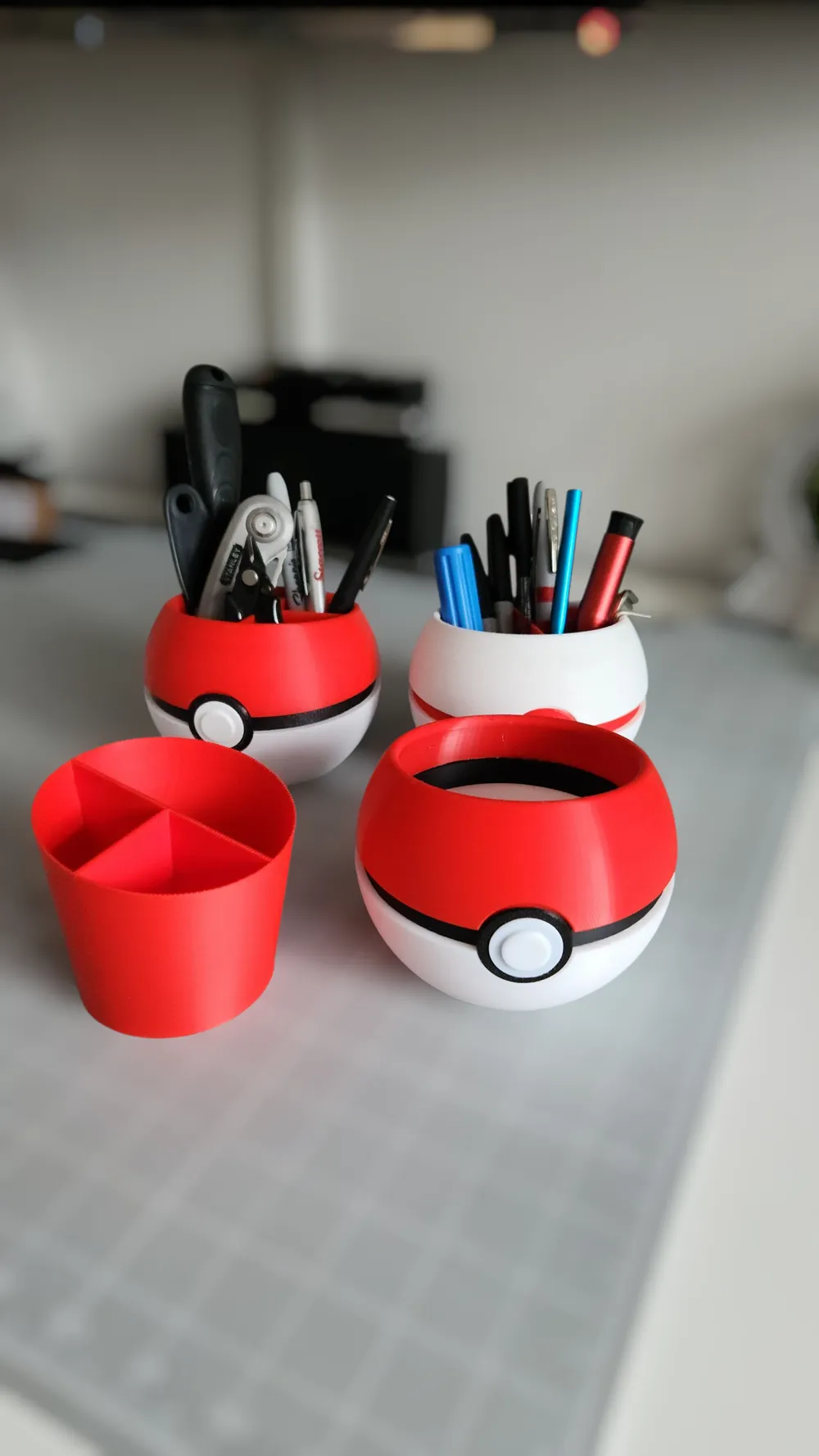 Pokemon inspired desk tidy pen pot gaming gift UK