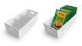 SnapStore Duo organiser trays pack of 2 kitchen spice storage UK