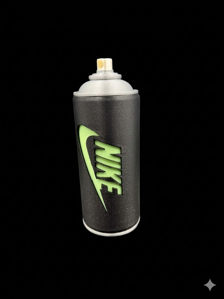 GlowSpray glow in dark spray can side view UK
