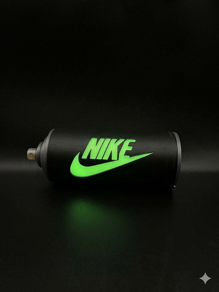 Novelty glow spray can desk ornament gaming setup UK