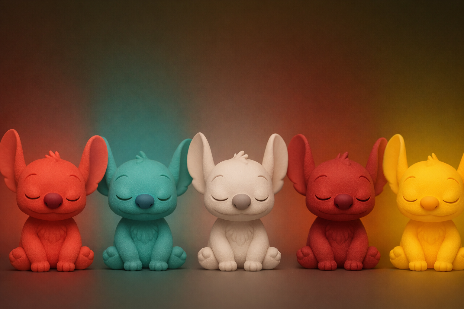 DreamDrops character keychain set novelty gift UK