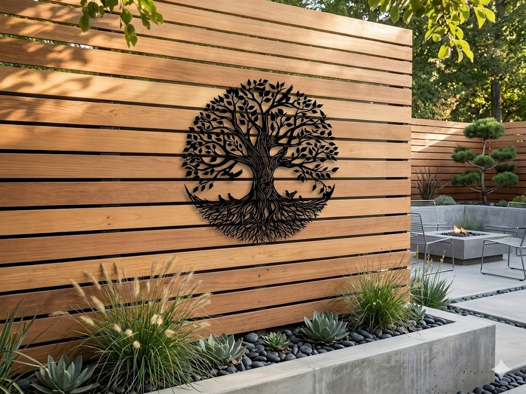 EternaTree wall art close-up – minimal tree design home accessory by 3DESIGN