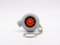 TurboSpin spinning keychain novelty fidget keyring gift UK