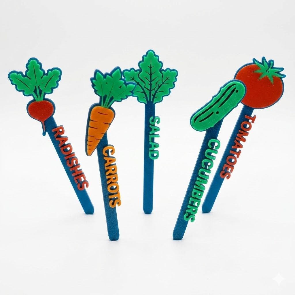 GrowTag Vegetable Markers (Set of 5)