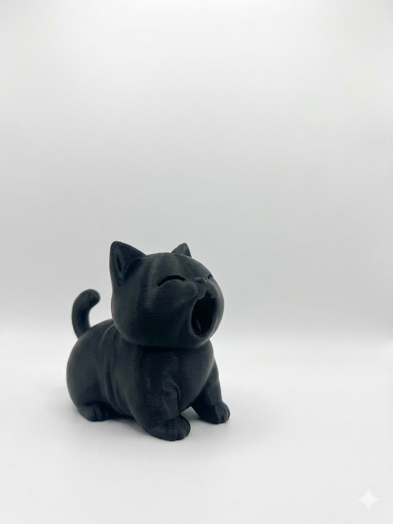 NapTime Yawning Cat Figurine